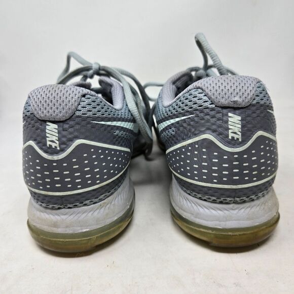NIKE Womens Air Max Zoom All Out Low 2 Running Shoes Sneakers Sz 10 Gray Seafoam - Picture 8 of 10